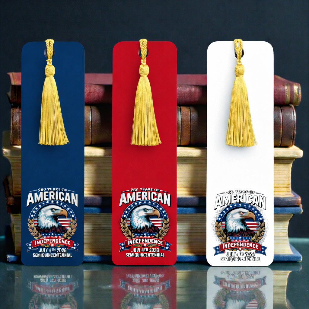 250 Years of America Metal Bookmark