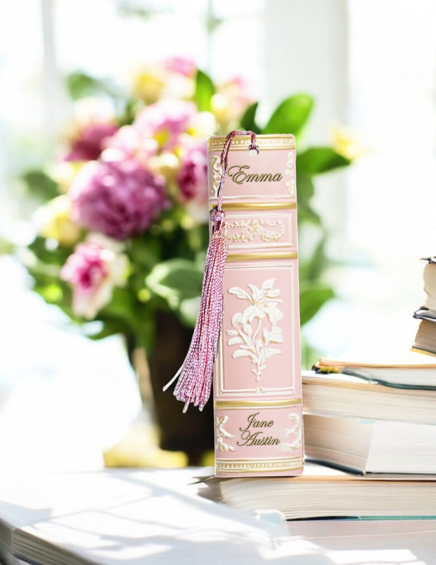 Jane Austin Metal Bookmark