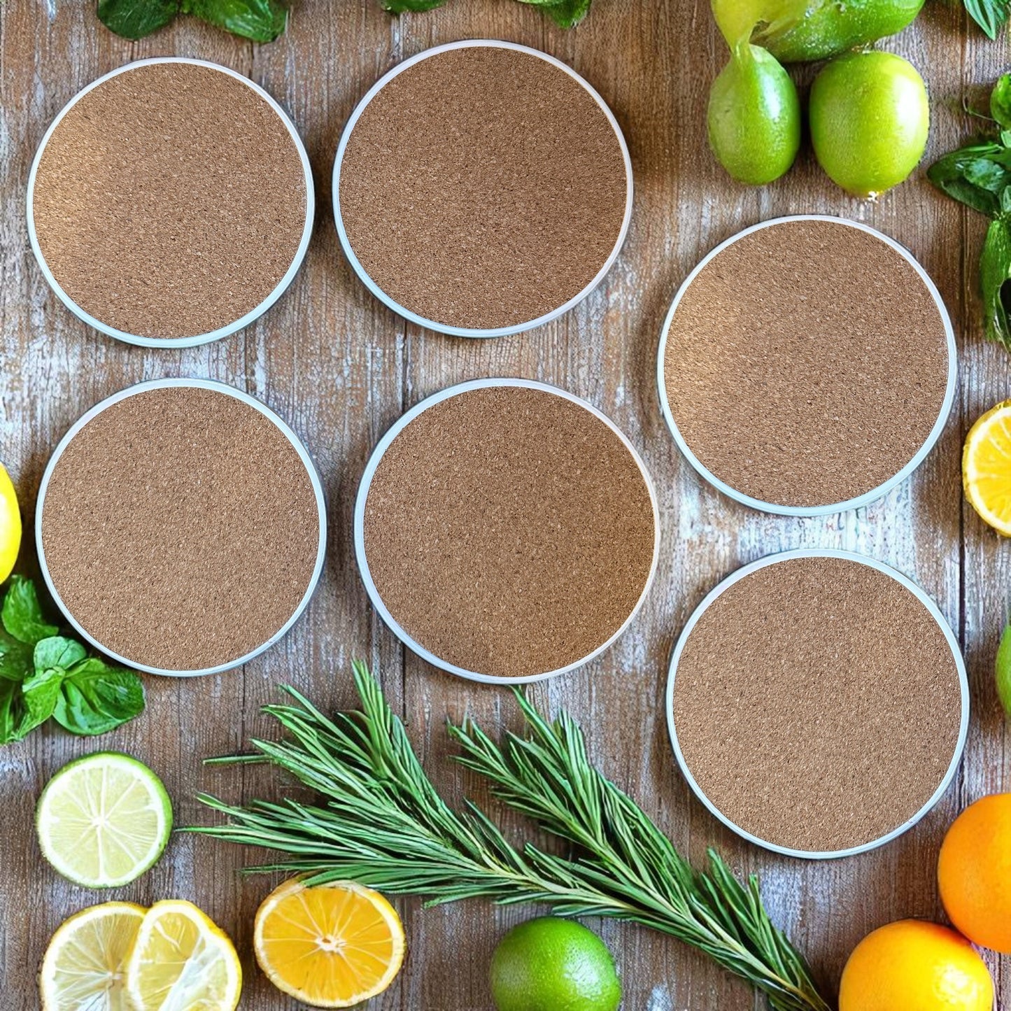 Valentine's Ceramic Coasters - Set of 2, 4, or 6!