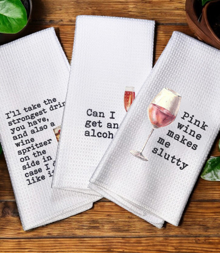 New Girl-inspired tea towels - Set of 2 or 3!