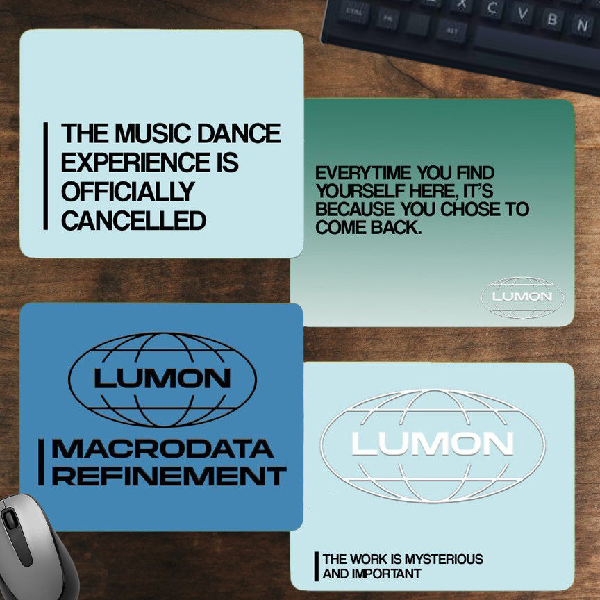 Severance-Inspired Mouse Pad