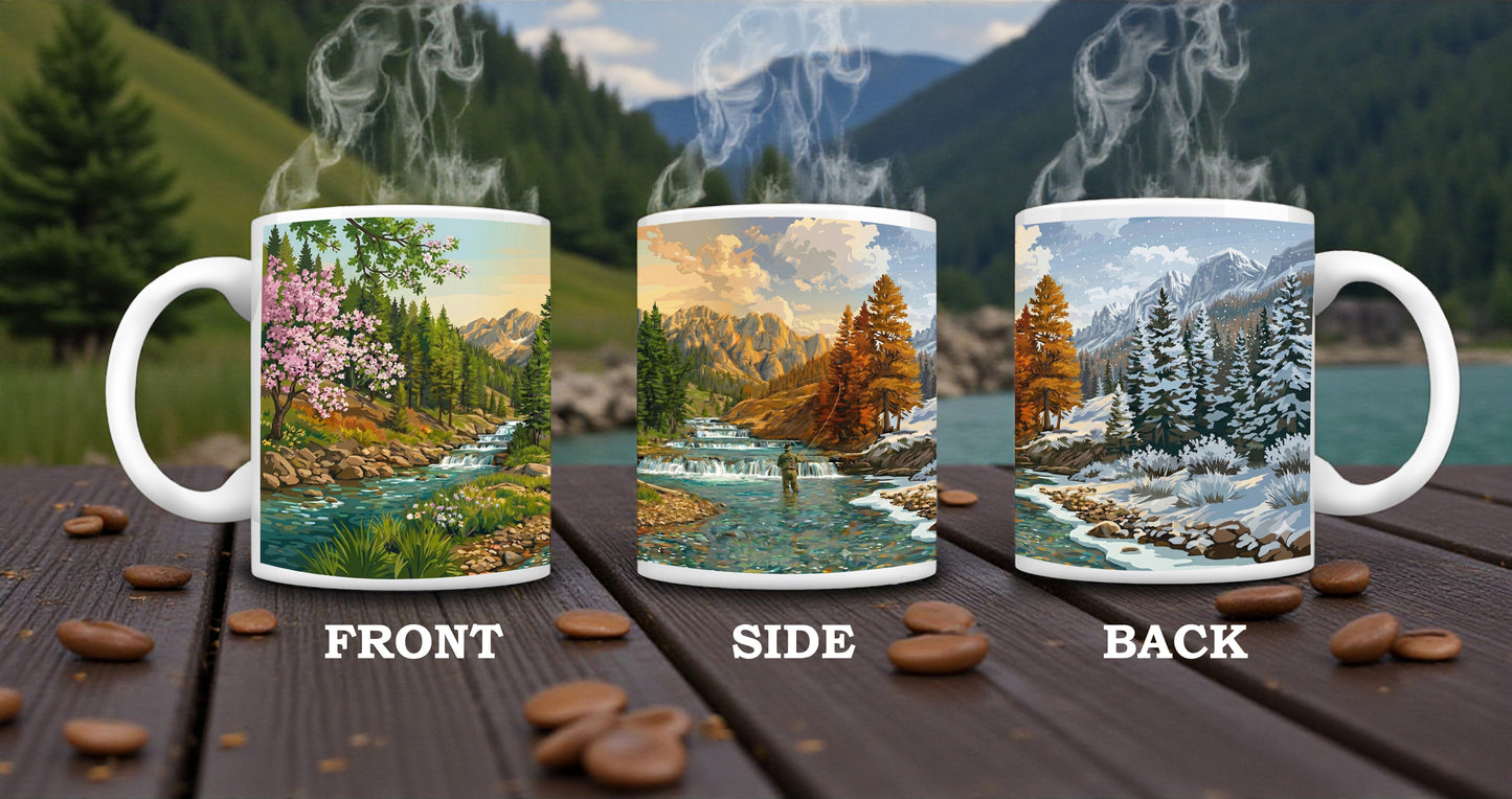 Personalized Fishing Mug