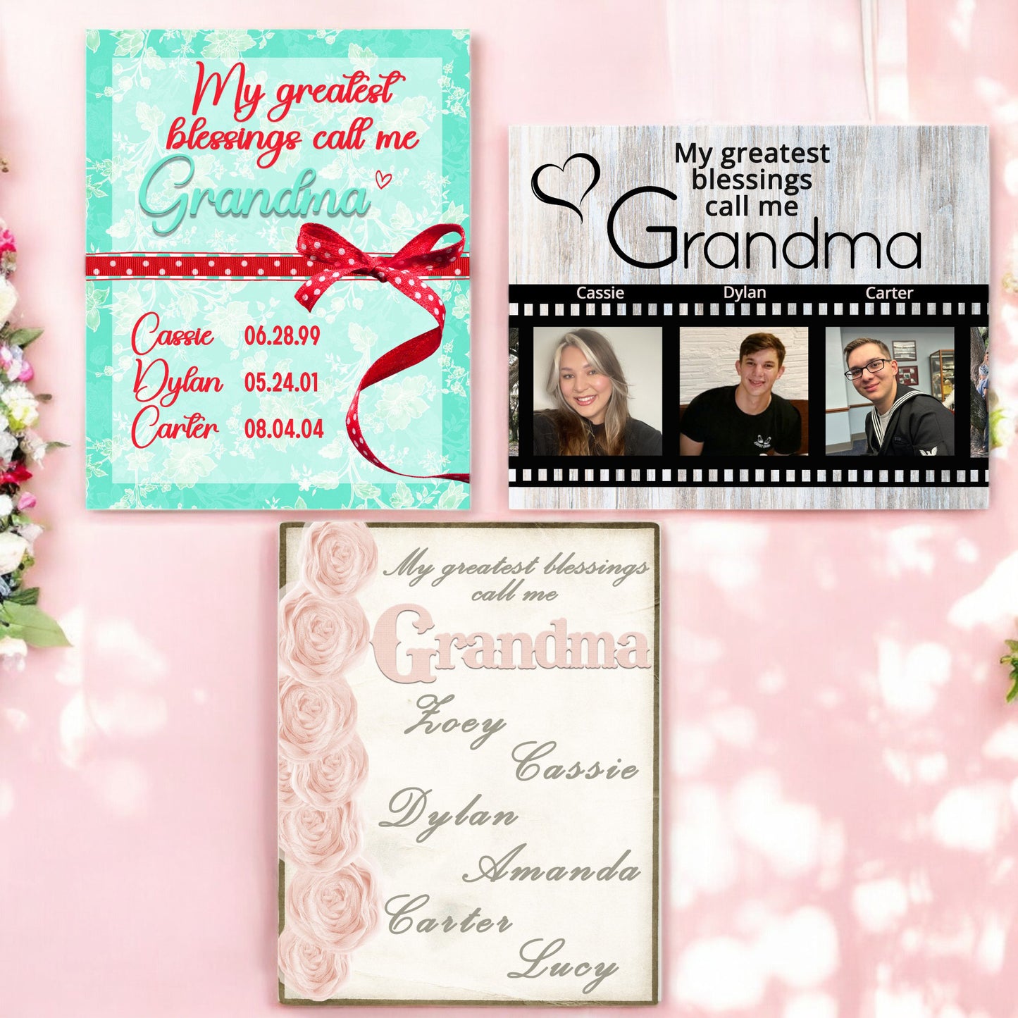 Customized Sign for Grandma