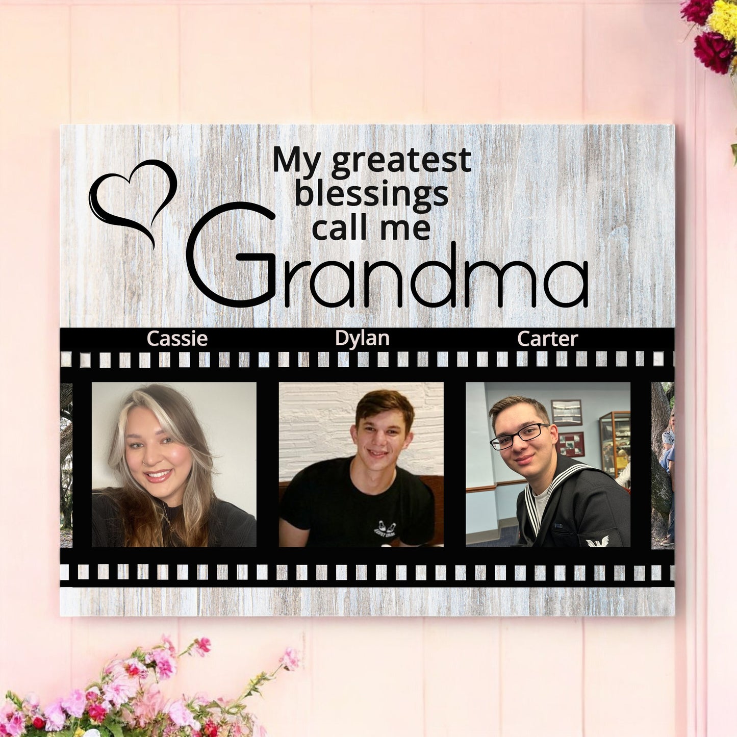 Customized Sign for Grandma