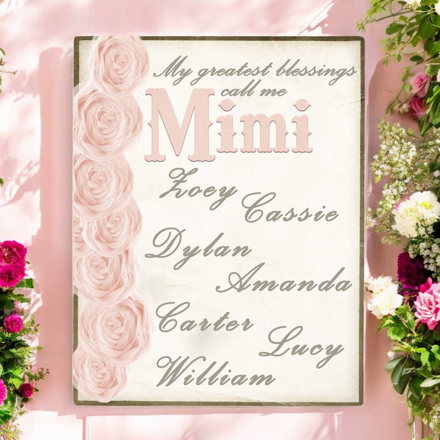Customized Sign for Mimi