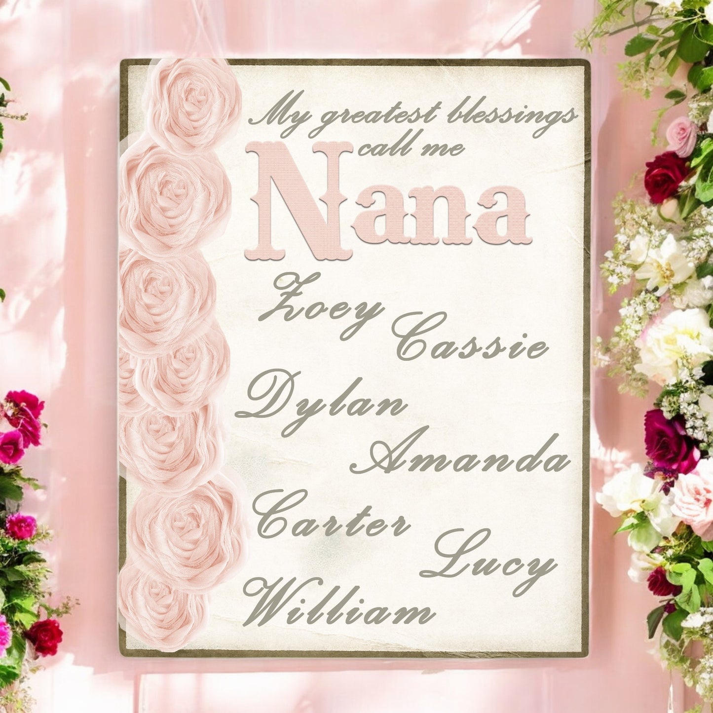 Customized Metal Sign for Nana