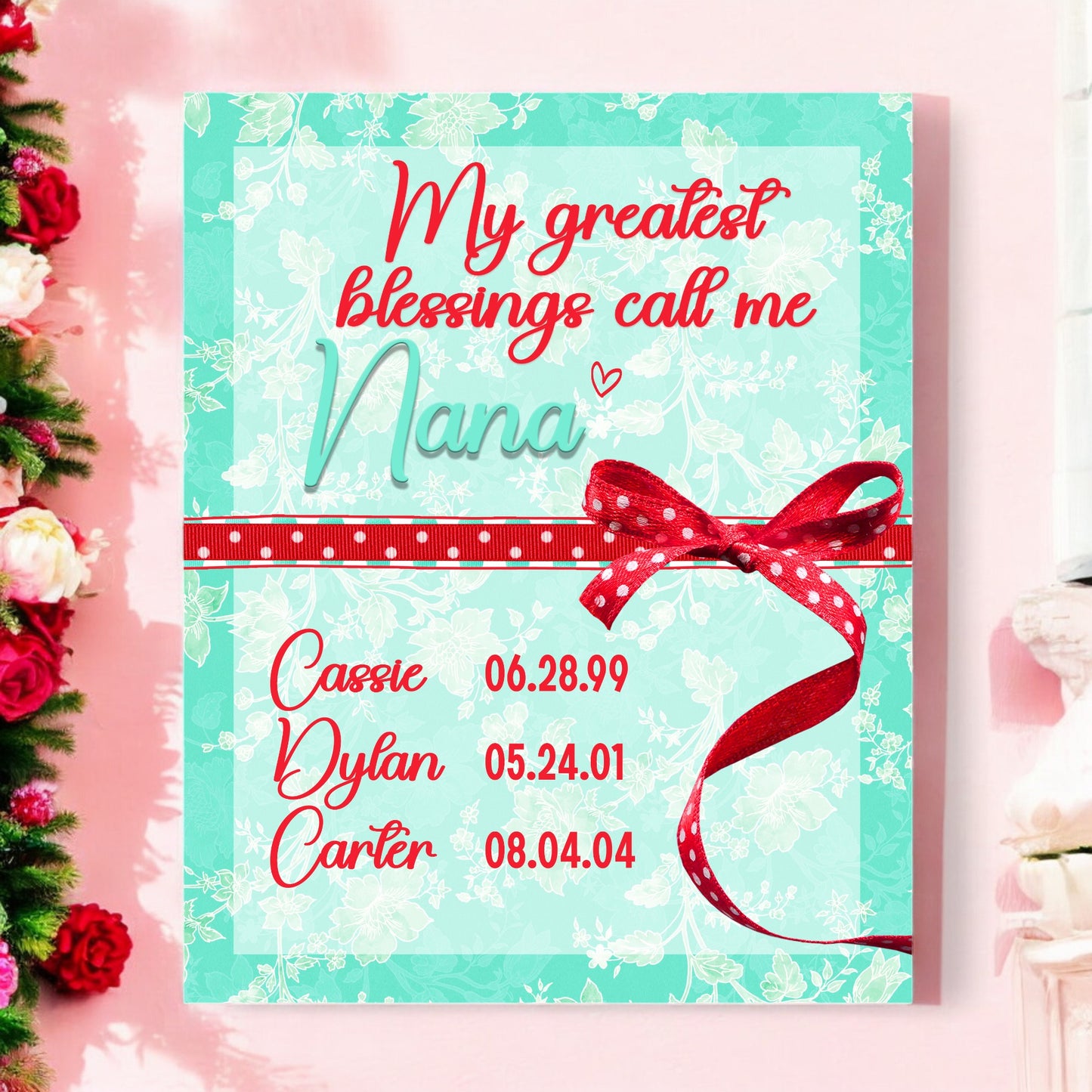 Customized Metal Sign for Nana