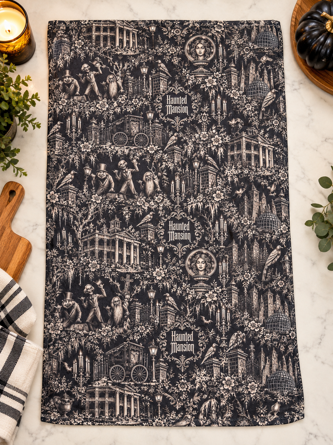 Luxurious Haunted Mansion Towels - Set of 2!
