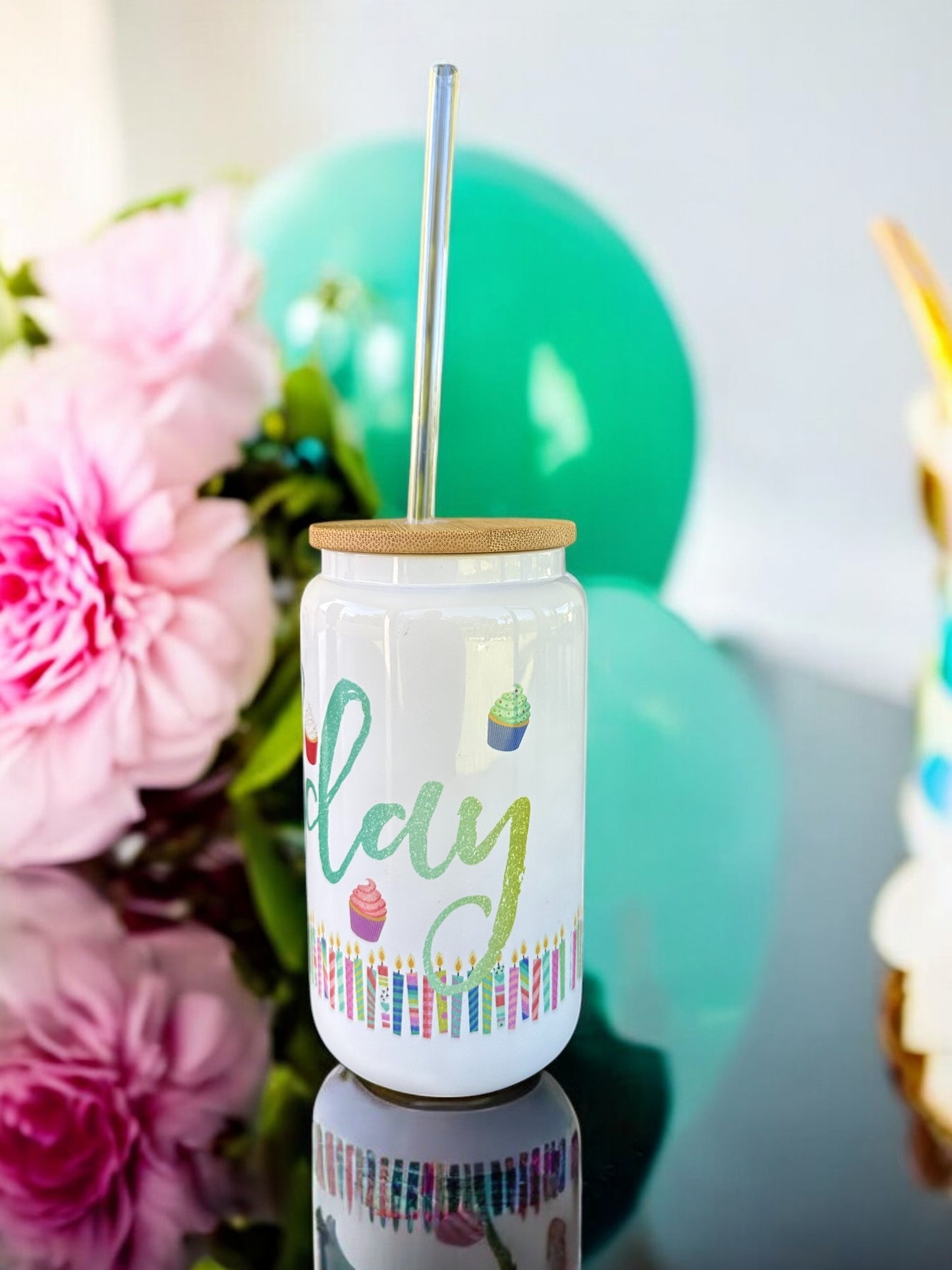Birthday Glass Tumbler