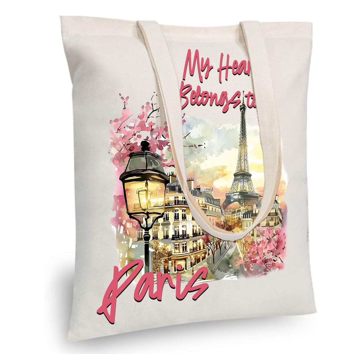 My Heart Belongs to Paris Tote Bag