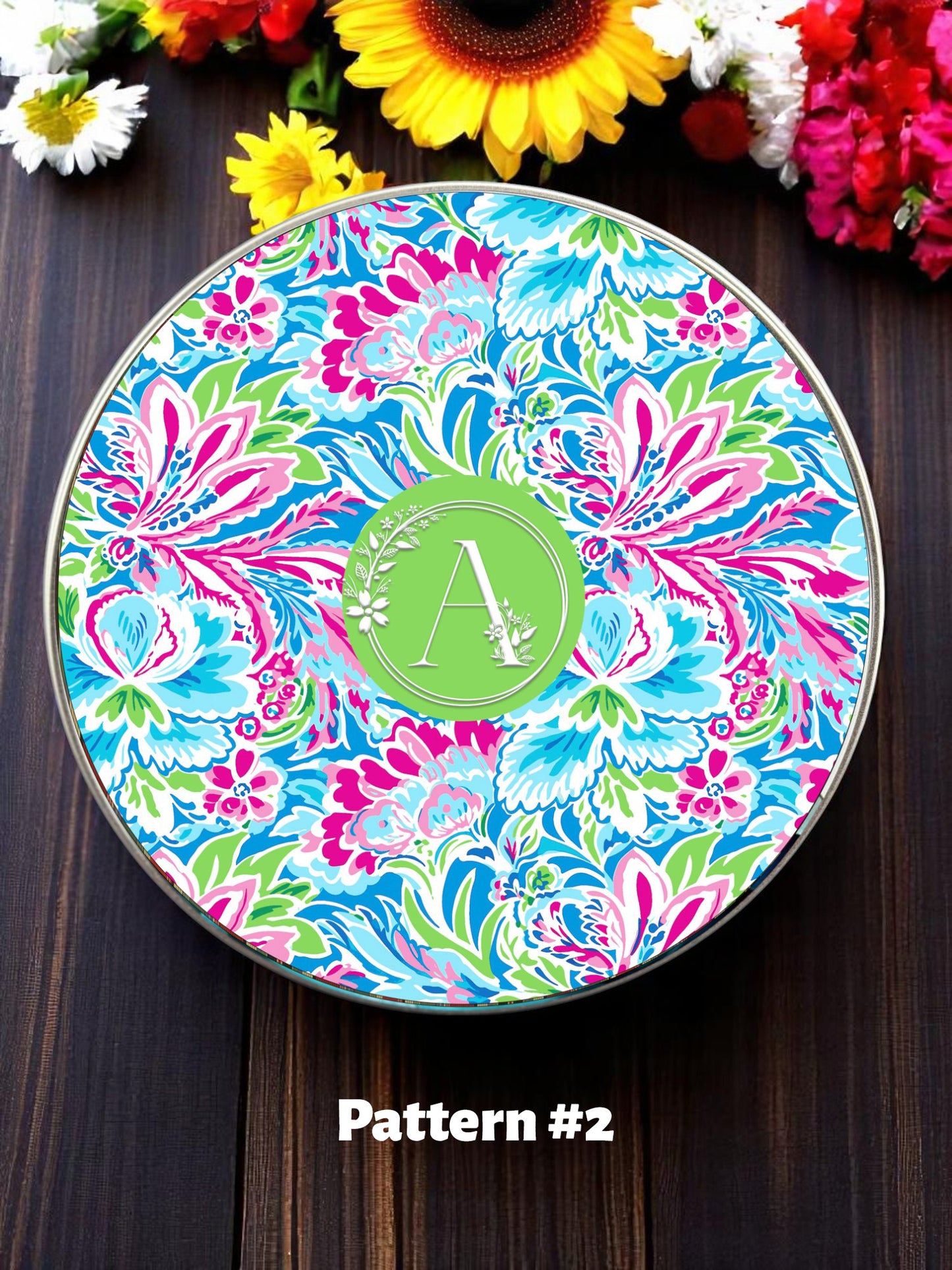 Tropical Resort Style Customized Metal Box