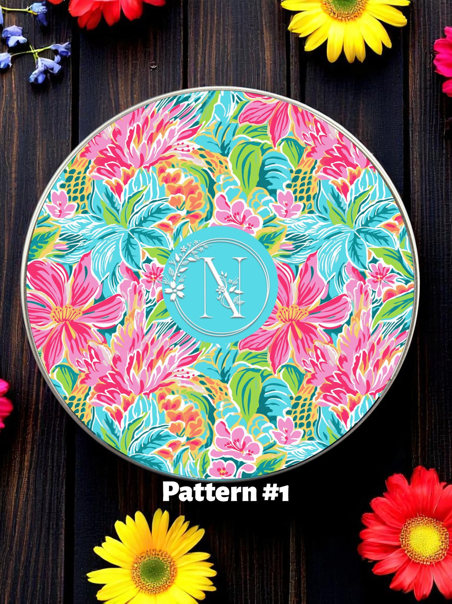 Tropical Resort Style Customized Metal Box