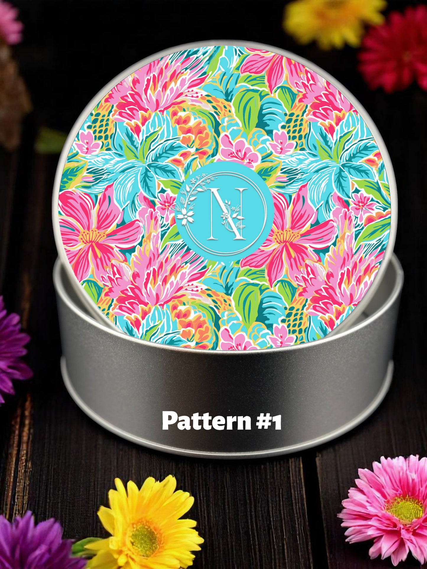 Tropical Resort Style Customized Metal Box