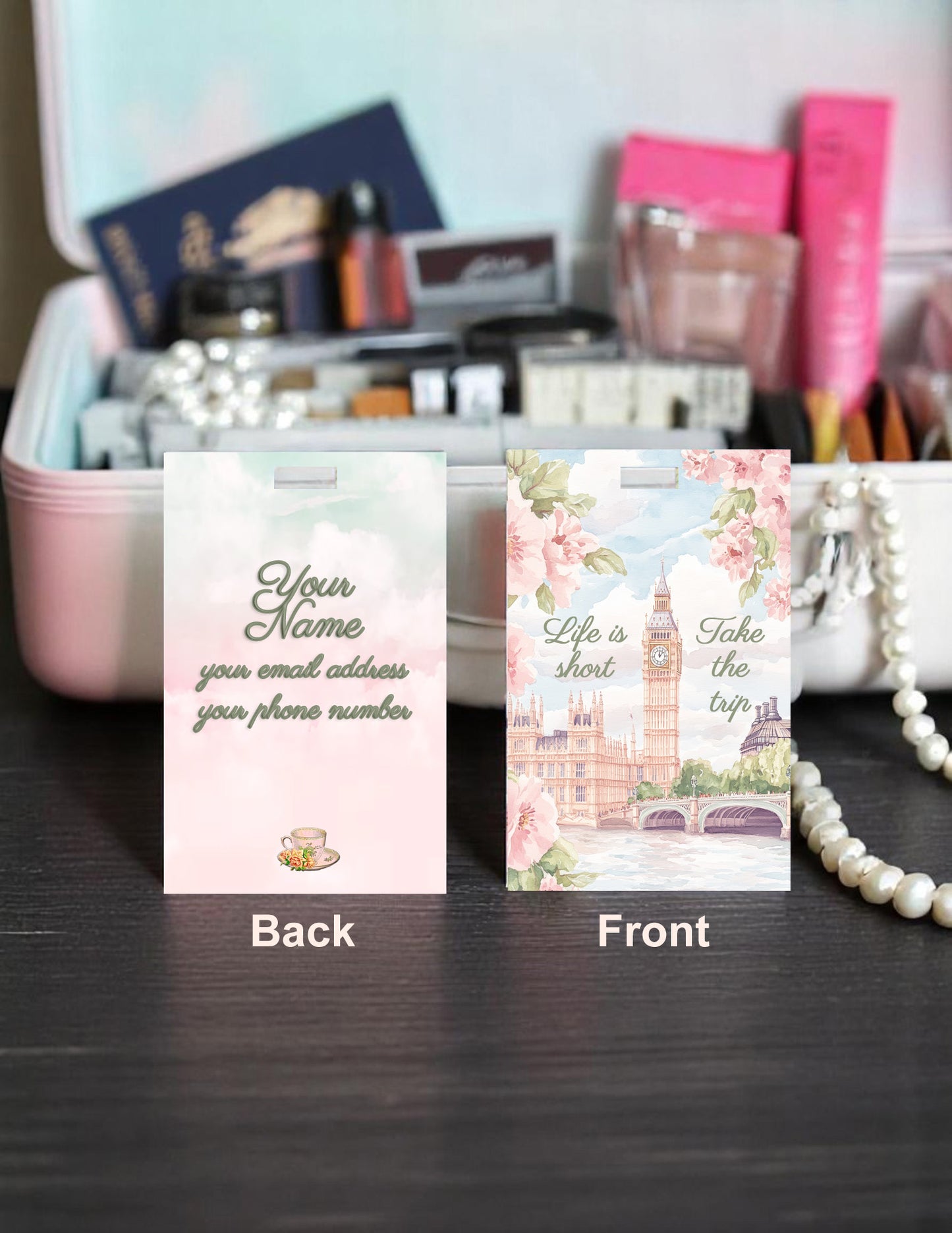 London "Take the Trip" Luggage Tag - Customized!