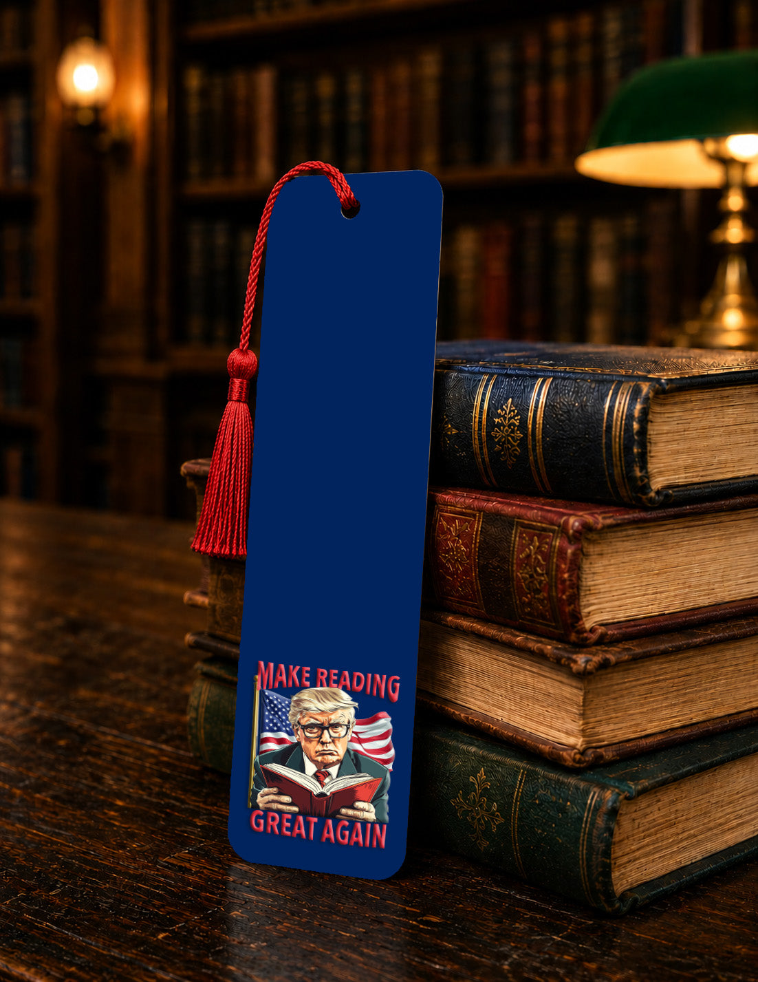 Trump Make Reading Great Again Metal Bookmark