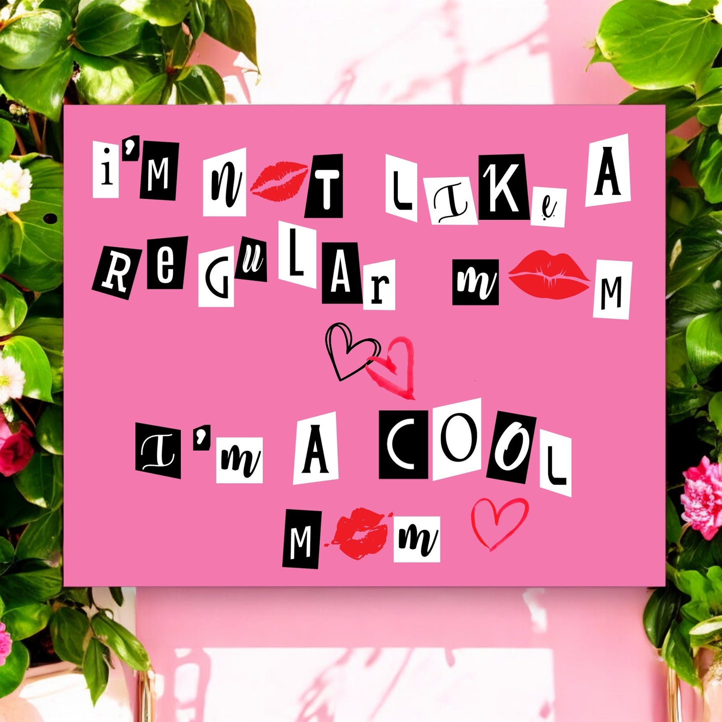 Mean Girls-Inspired Cool Mom Metal Sign