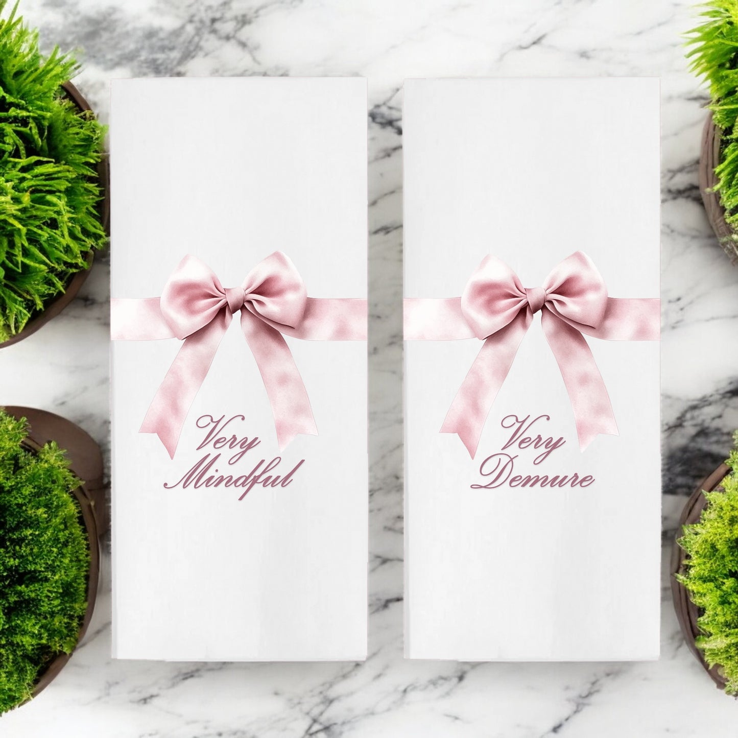 Very Mindful Very Demure Tea Towels - Set of 2!