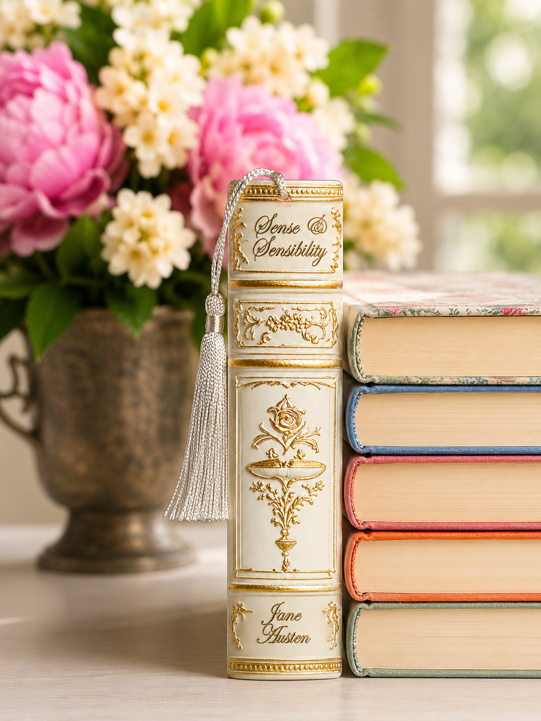 Jane Austen Metal Bookmark