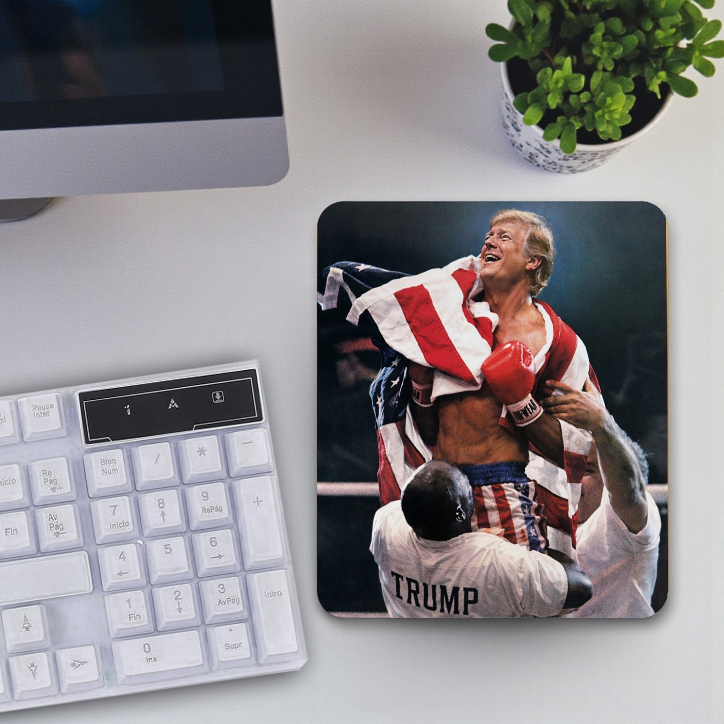 Trump as Rocky Mousepad