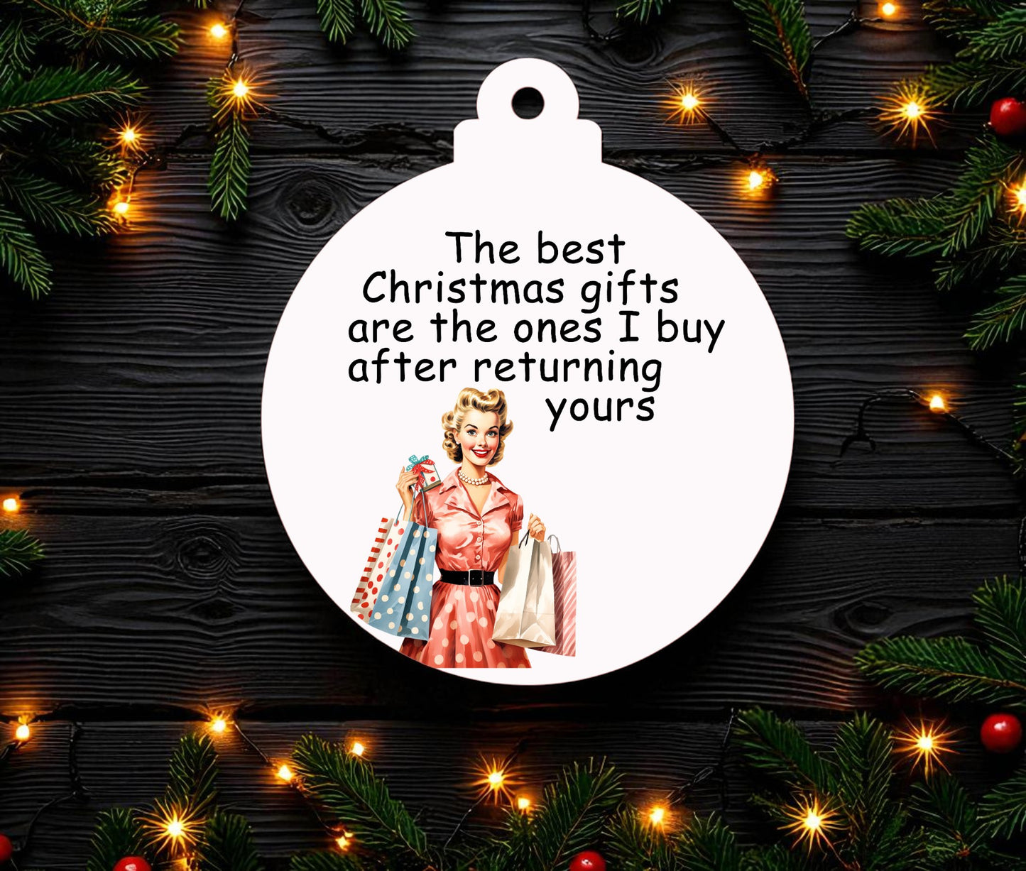 Retro Christmas Ornaments