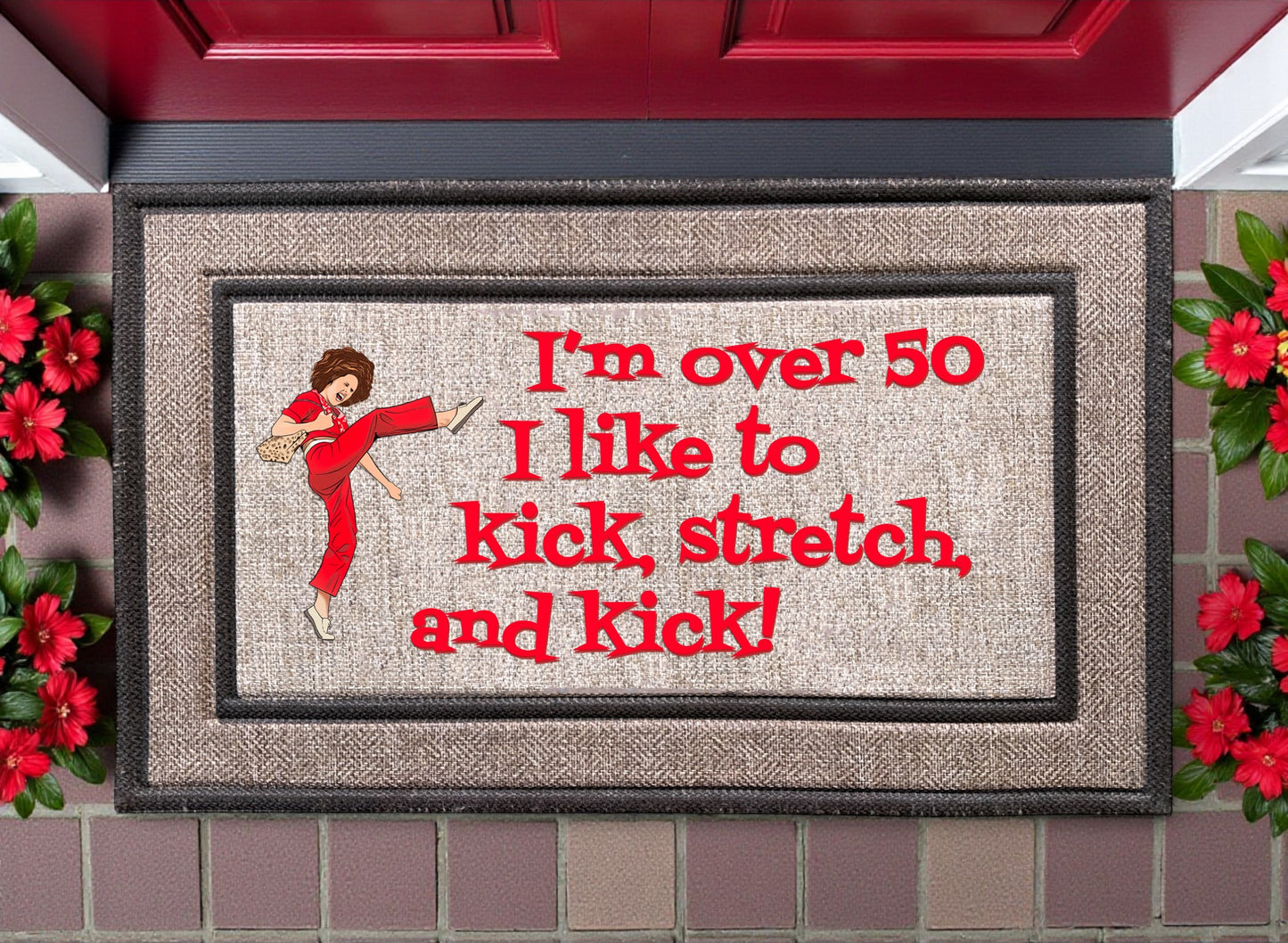SNL's Sally O'Malley-Inspired Door Mat