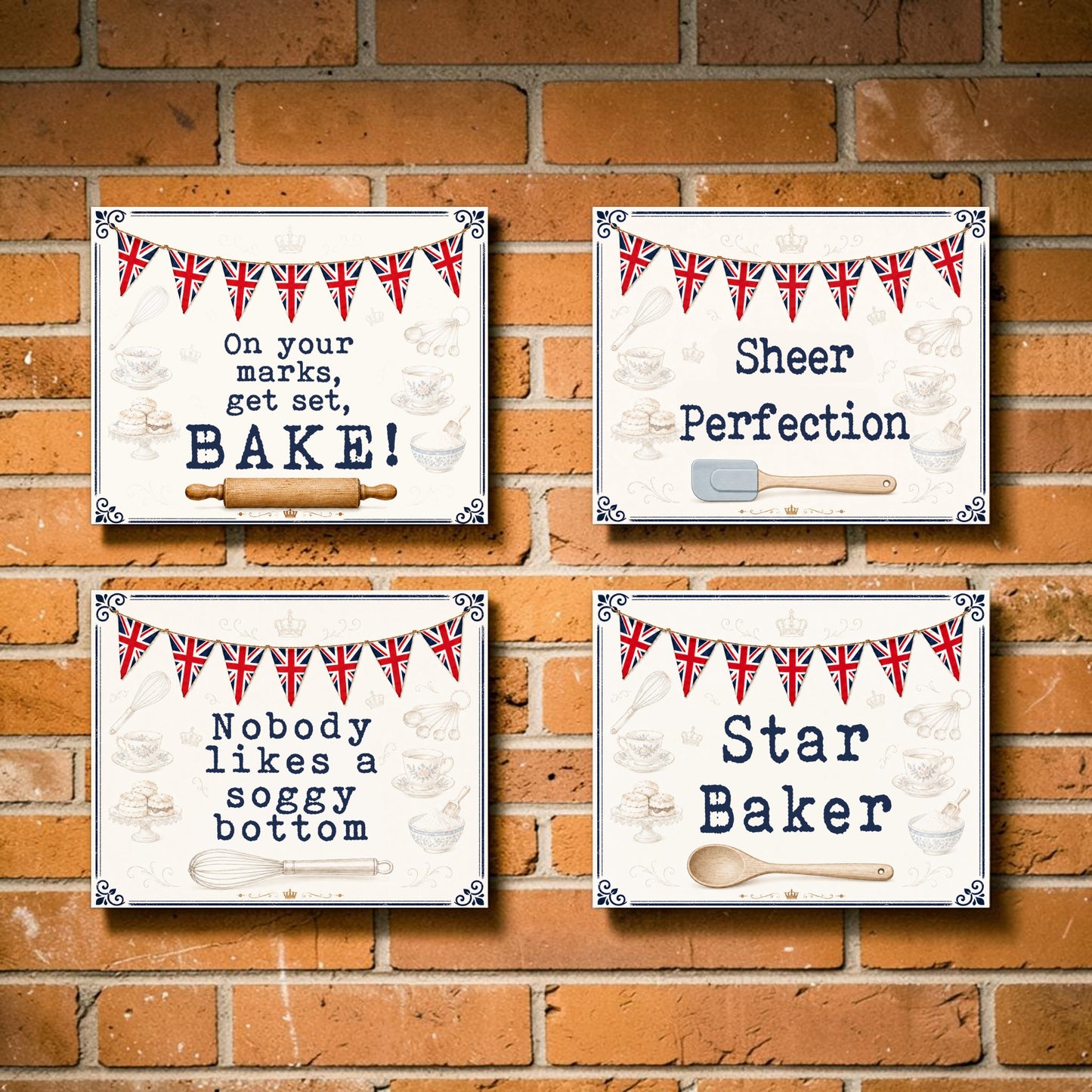GBBO-Inspired Metal Sign