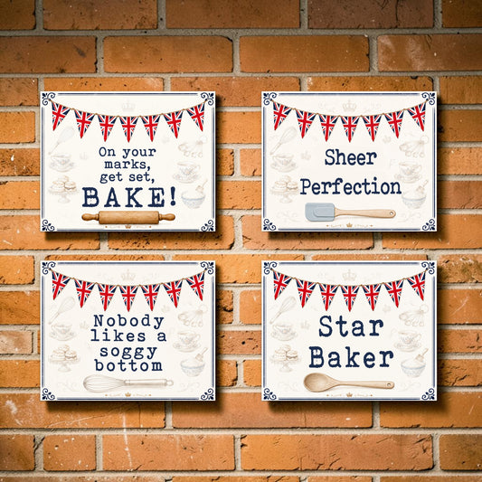 GBBO-Inspired Metal Sign
