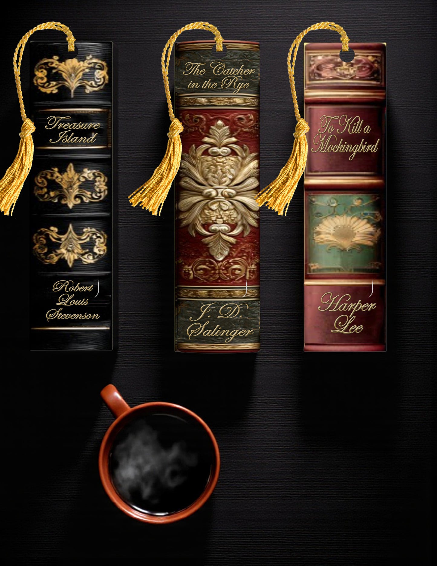 Classic Novels Metal Bookmark