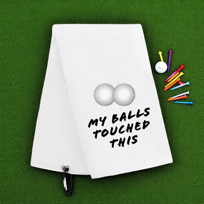 My Balls Golf Towel