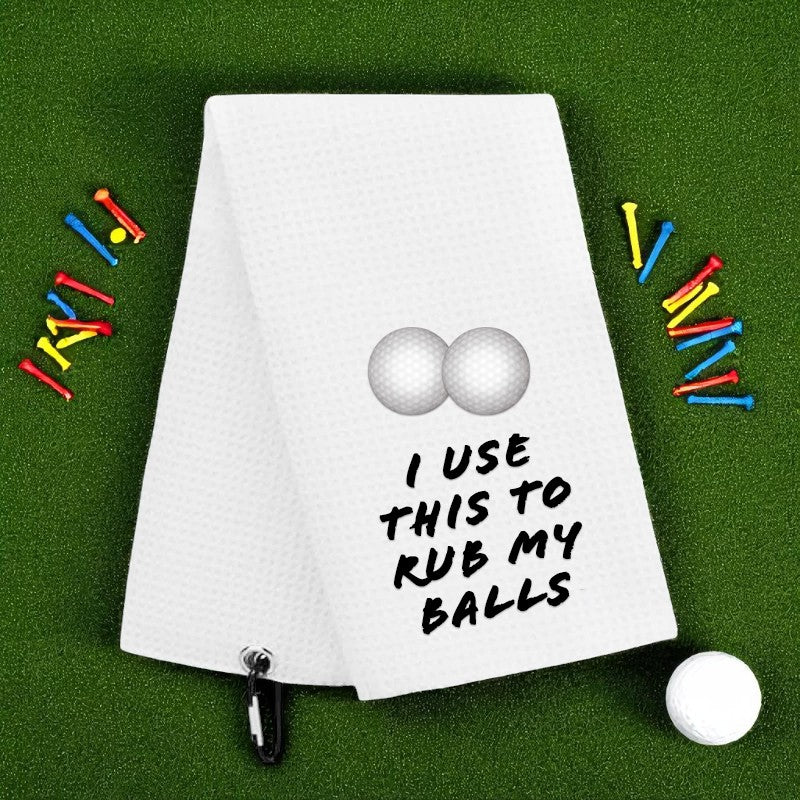 My Balls Golf Towel