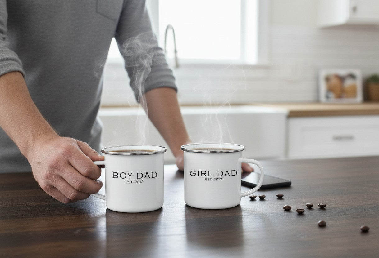 Customized Minimalist Dad Mug