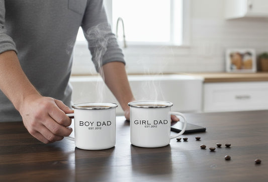 Customized Minimalist Dad Mug