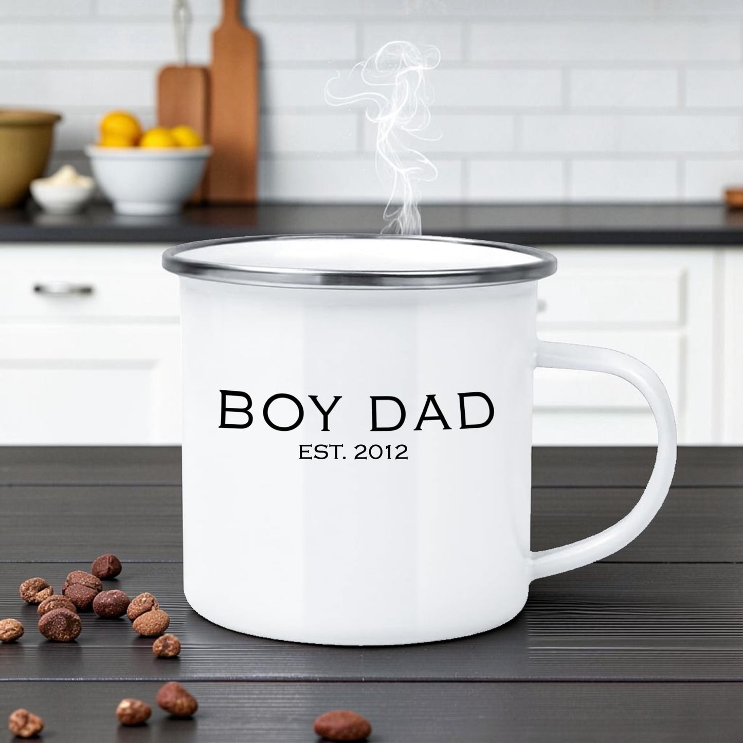 Customized Minimalist Dad Mug