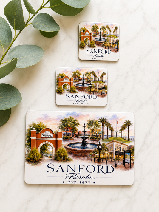 Historic Sanford, FL Magnets - Choose from 3 Sizes!