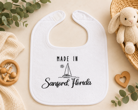 Made in Sanford, FL Bib