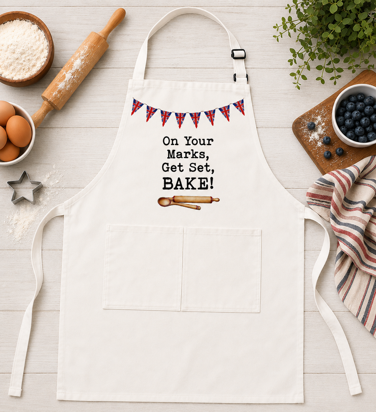 GBBO-Inspired Apron - Choice of Two Designs!