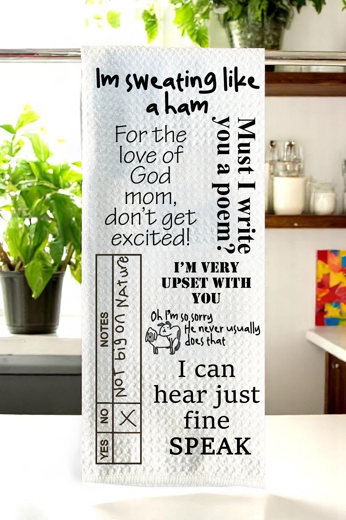 Love on the Spectrum Inspired Tea Towels - Set of 2, 3 or 4!