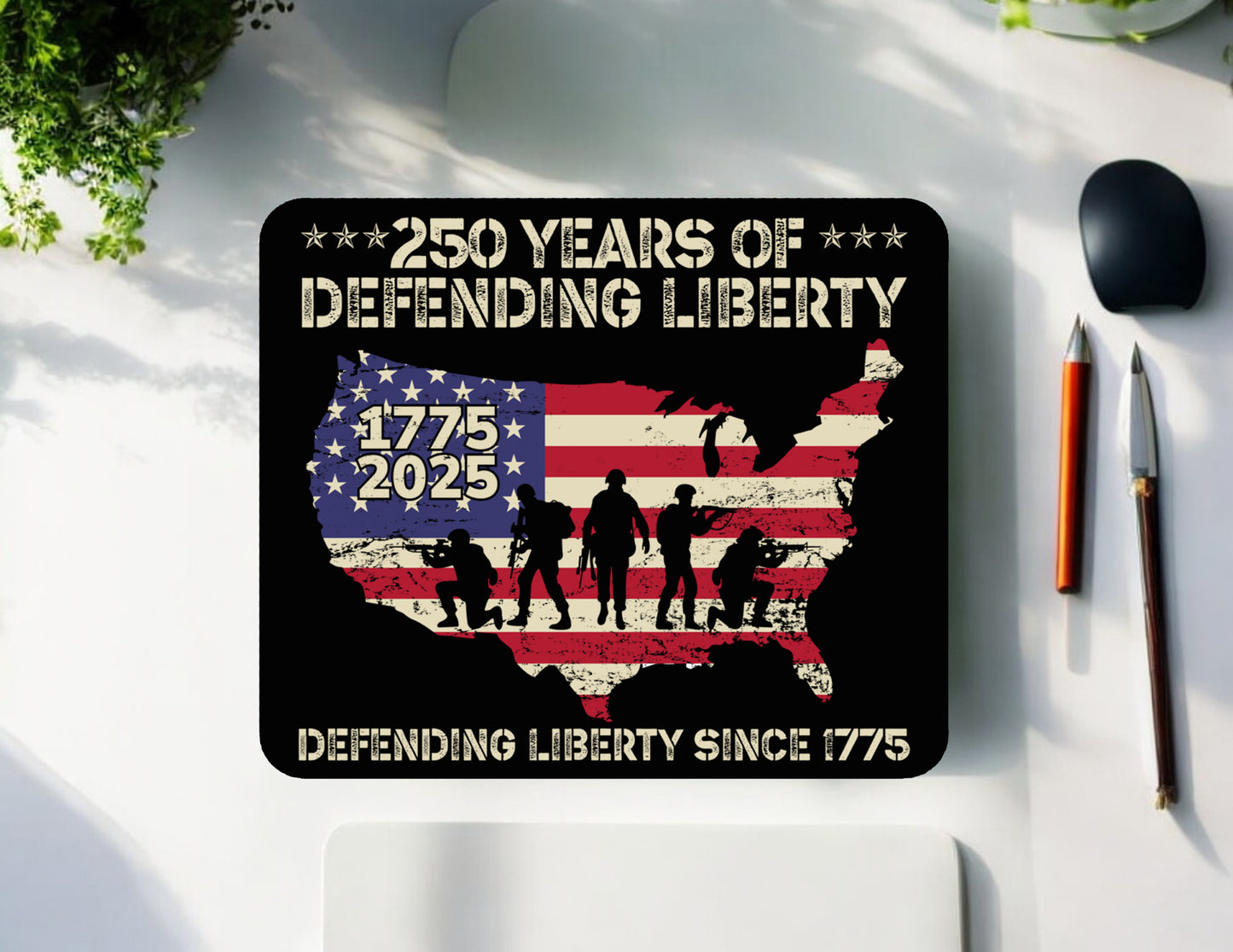 250 Years of Defending Liberty Mousepad