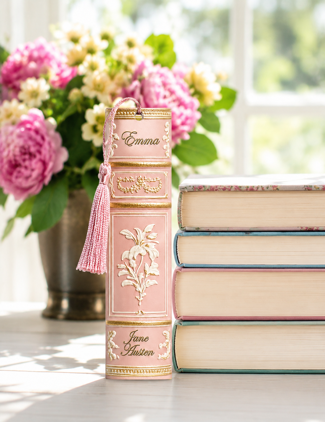 Jane Austen Metal Bookmark
