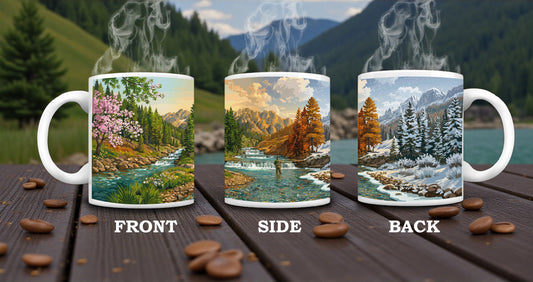 Personalized Fishing Mug