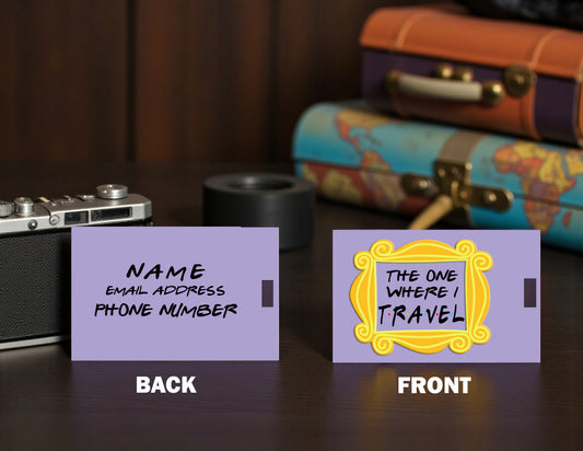 Friends Luggage Tag
