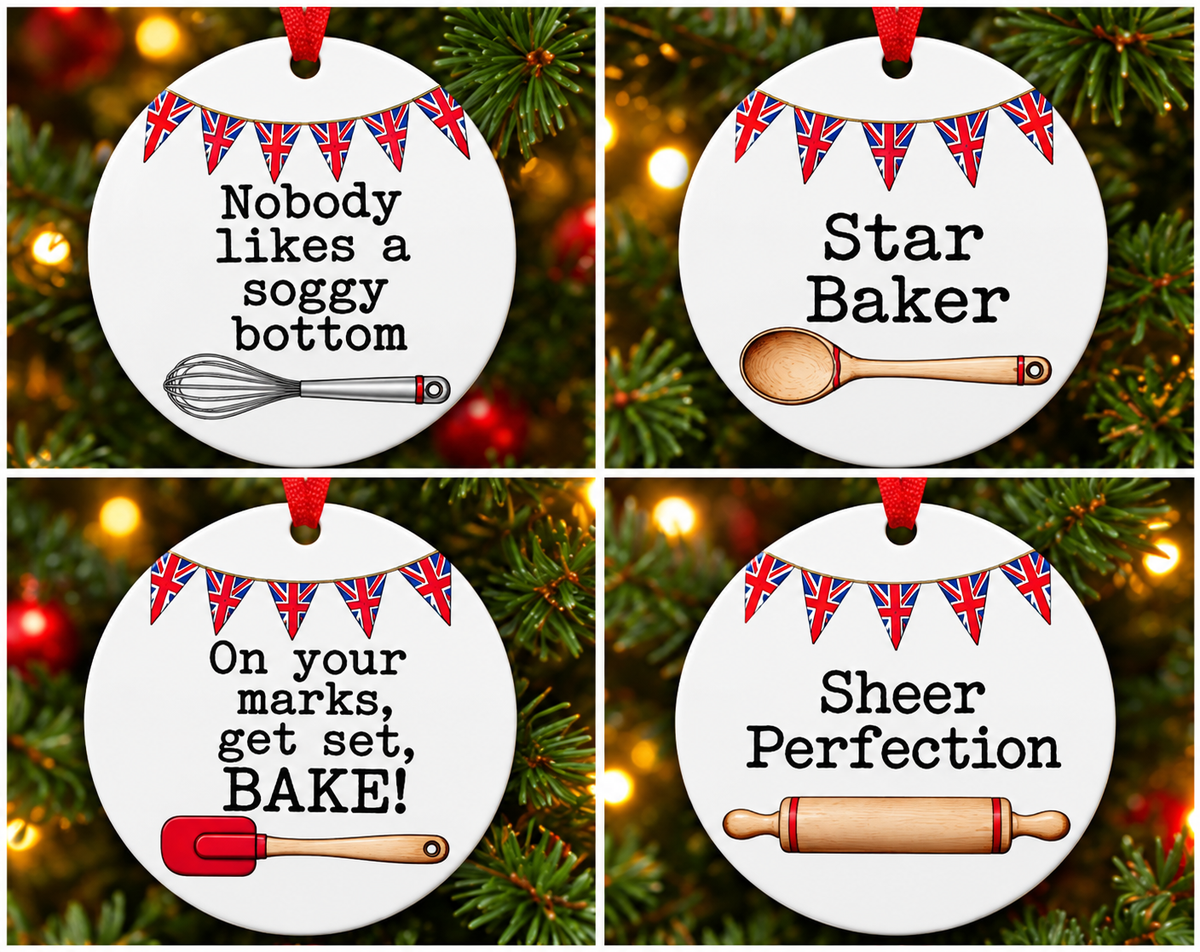 Great British Bake Off Ceramic Ornament