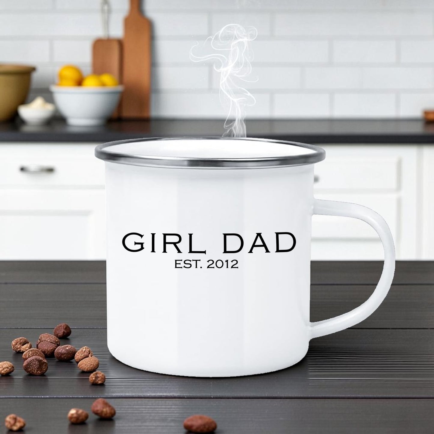 Customized Minimalist Dad Mug