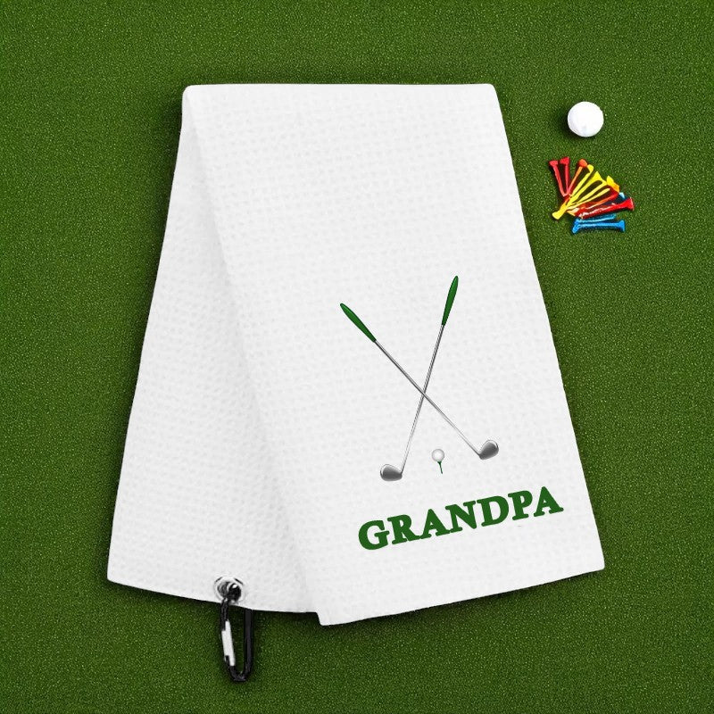 Grandfather Customized Golf Towel