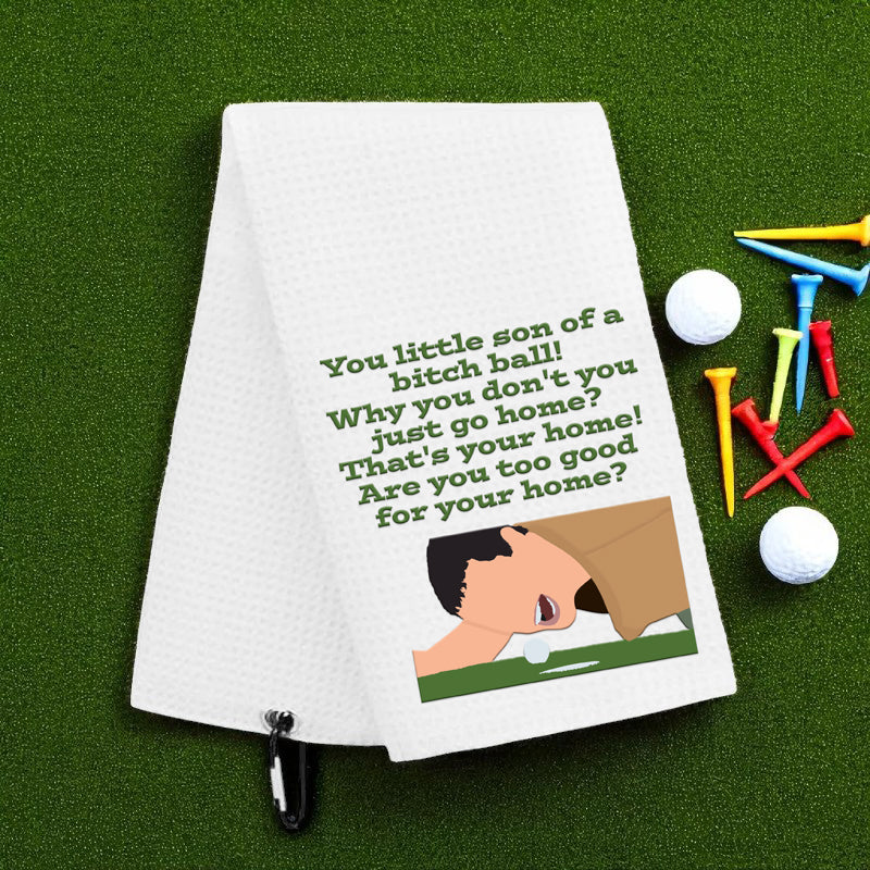 Happy Gilmore Golf Towel