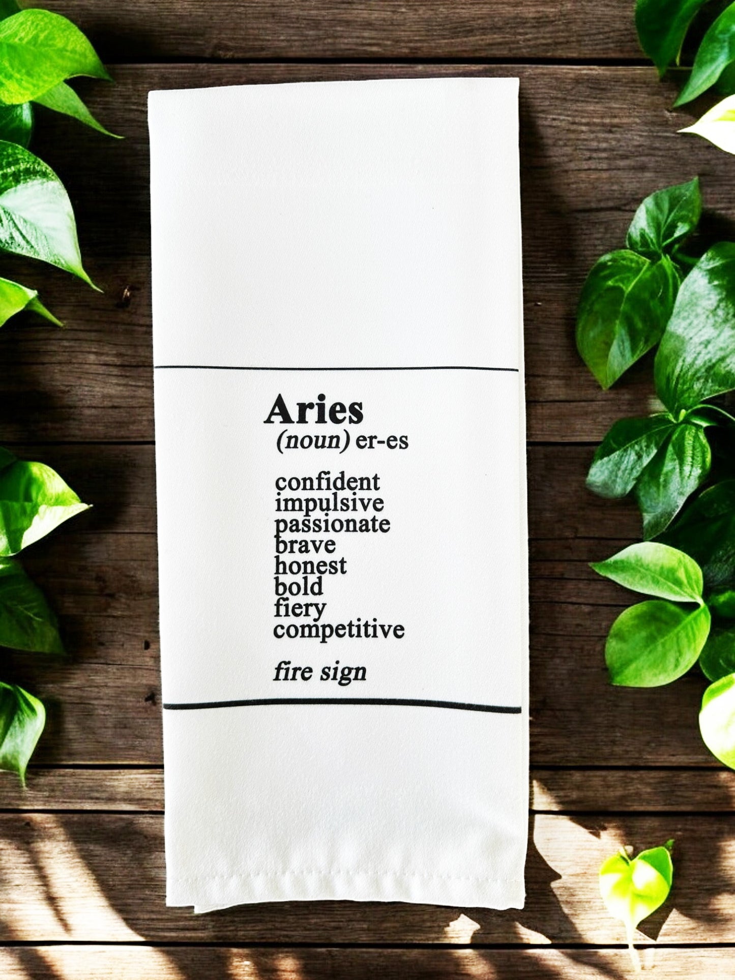 Set of Two (or more!) Zodiac Sign Tea Towels - Select Your Zodiac Sign!