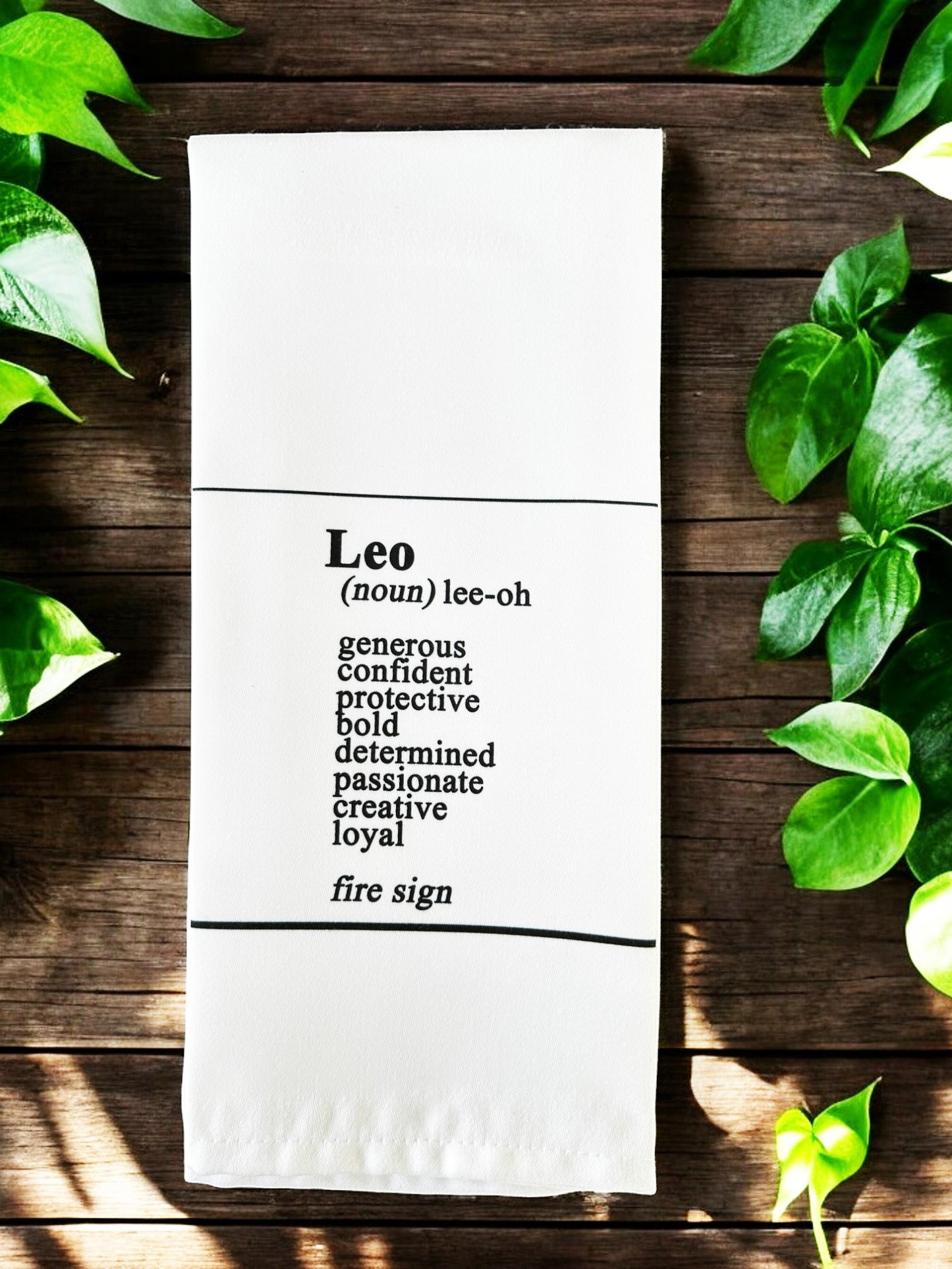 Set of Two (or more!) Zodiac Sign Tea Towels - Select Your Zodiac Sign!