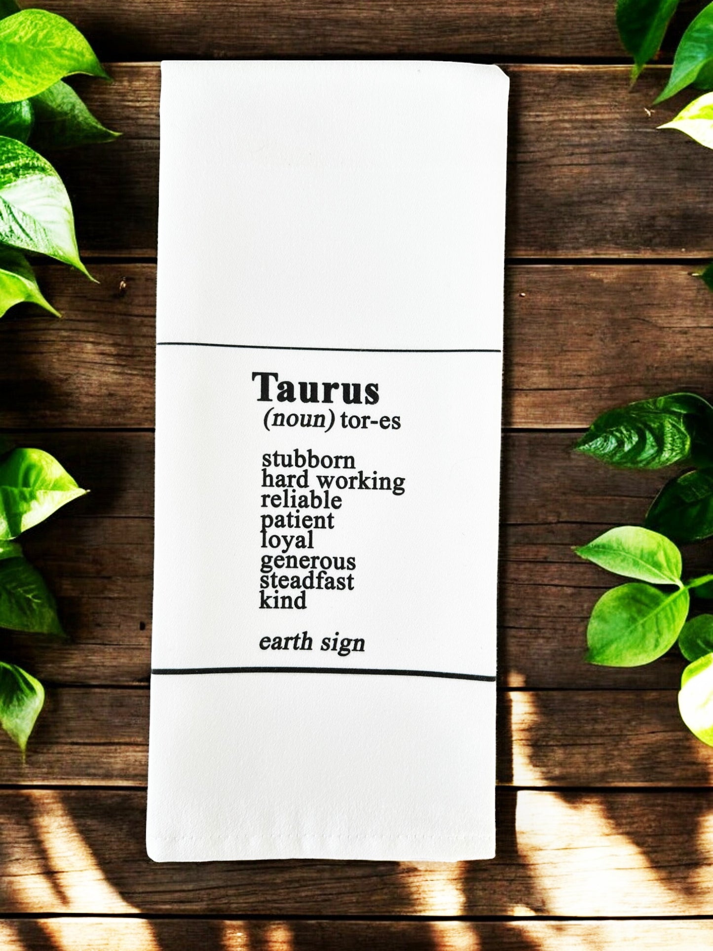 Set of Two (or more!) Zodiac Sign Tea Towels - Select Your Zodiac Sign!