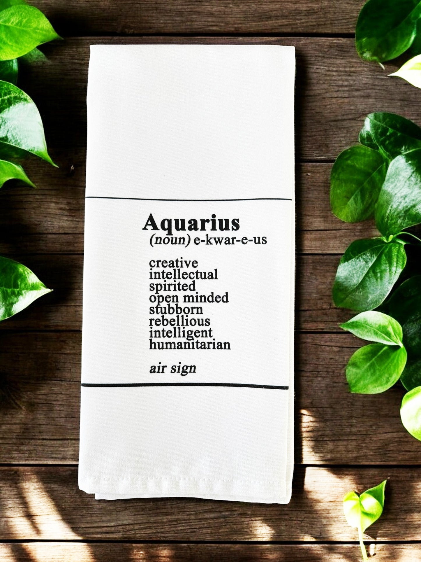 Set of Two (or more!) Zodiac Sign Tea Towels - Select Your Zodiac Sign!