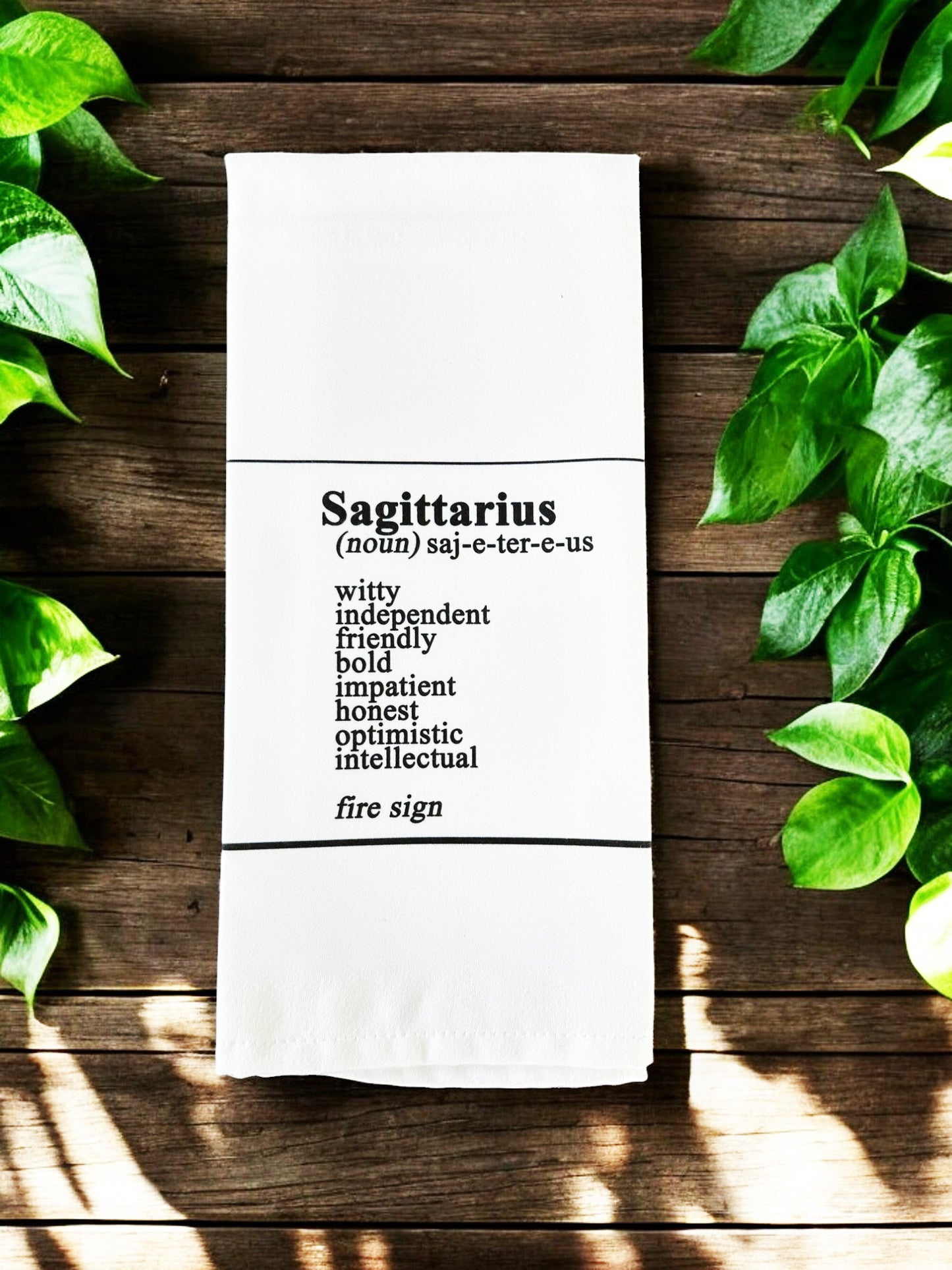 Set of Two (or more!) Zodiac Sign Tea Towels - Select Your Zodiac Sign!